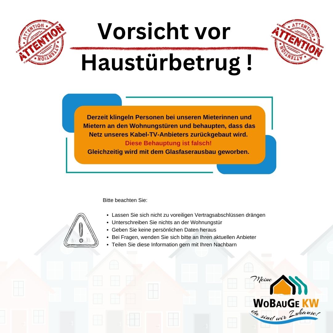 Infopost Haustürbetrug
