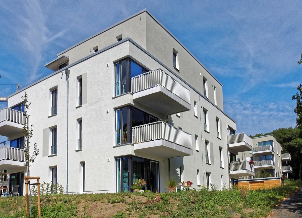 120 neue Wohnungen entstehen jetzt im Areal Am Mühlenfeld.